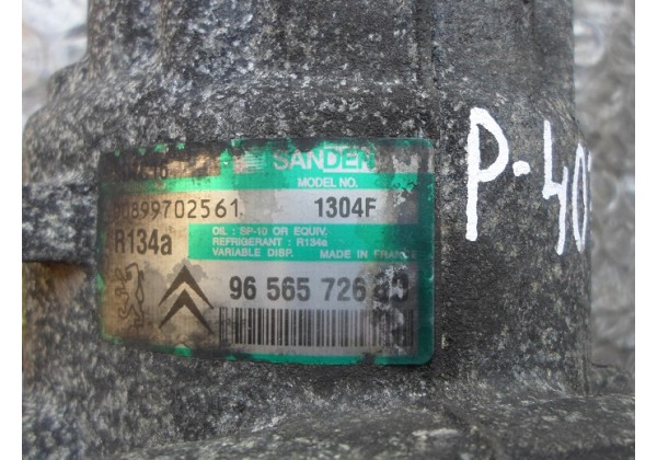 компрессор кондиціонера Peugeot 407,Citroen C5,1.6hdi,9656572680